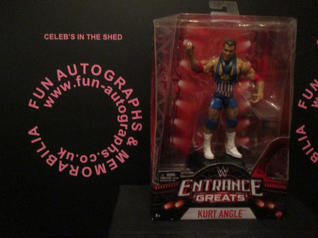 Kurt Angle W Entrance Greats With Sound Original Sealed Figure