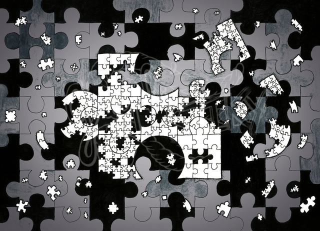 &quot;Puzzleception&quot; Print