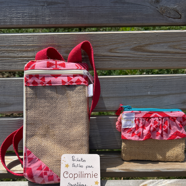 Pochette tactile « Love »