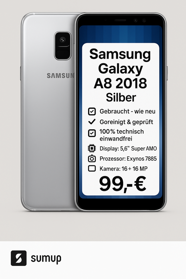 Samsung Galaxy A8 2018 – 32 GB Gold