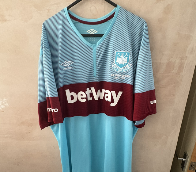 West Ham Away Shirt 2015/16