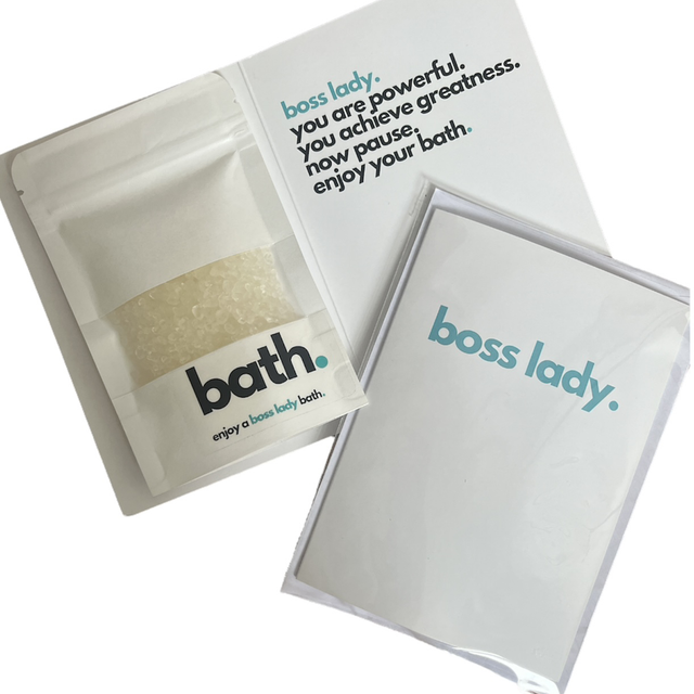 boss lady bath.card
