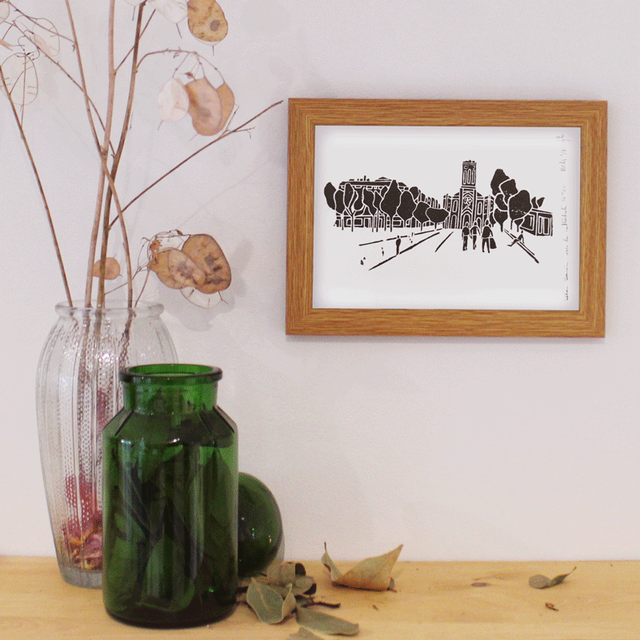 Jean Jaurès. Vers la cathédrale 16h30 A5