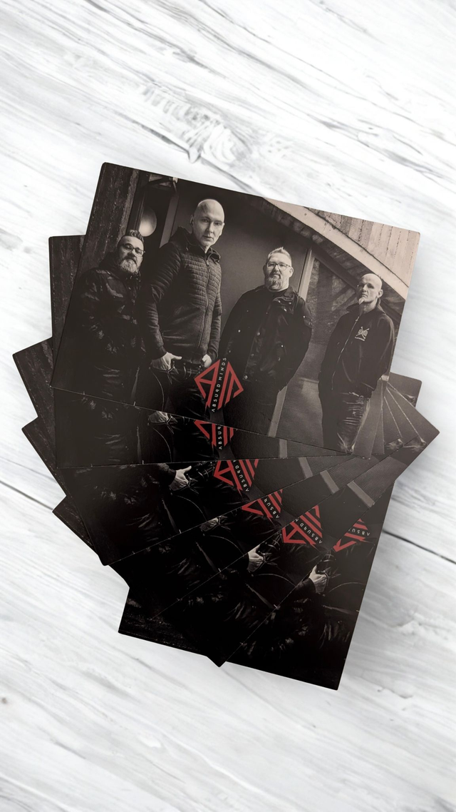 Absurd Minds Autogrammkarte (Spendenpreis)