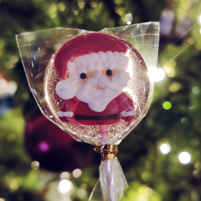 Lot de 5 Sucettes Artisanales de Noël