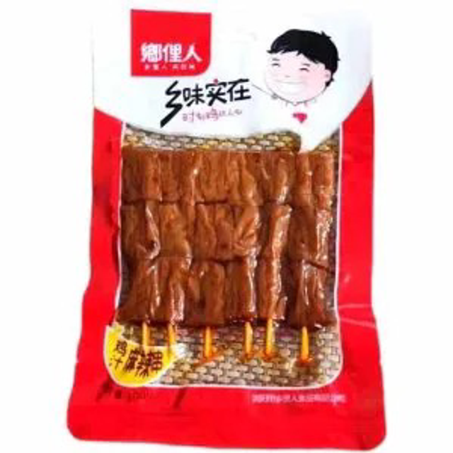 Spiedini di doufu piccante 乡里人麻辣串串香90g