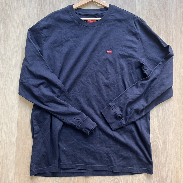 Supreme Long Sleve Blue Size XL - PRE-OWNED
