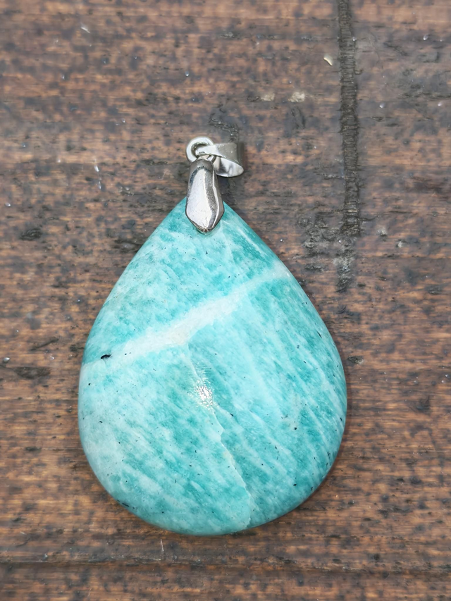 Pendentif amazonite