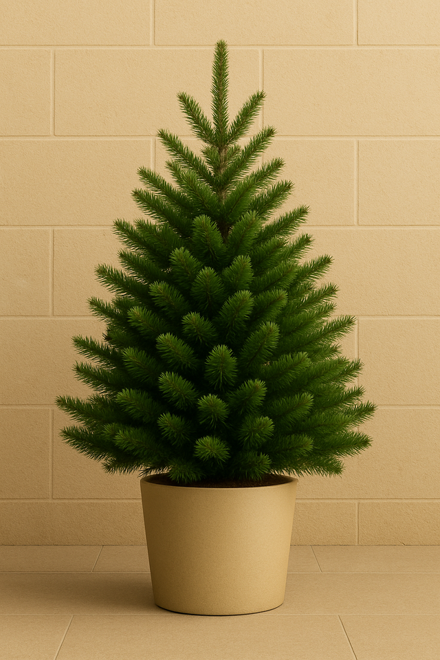 Nordmann Fir Potted Tree 3-4ft 