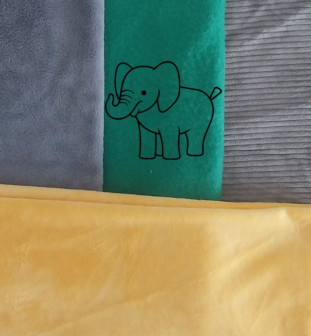 Commande pour Medhi doudou éléphant