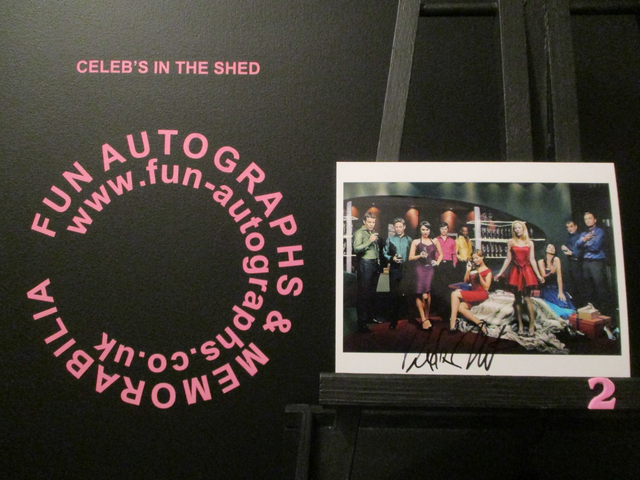 Dexter Fletcher Authentic Autographed 6x4.5 Photograph (2)