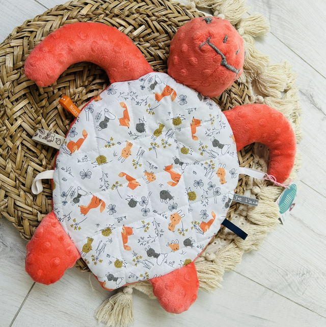 Doudou tortue 