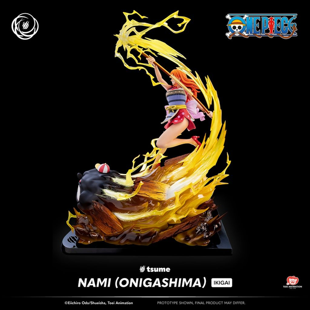 (Preordine data stimata consegna: Q2-Q3 2026!) Nami (Onigashima) - One Piece - Statua Ikigai Tsume Art 1/6 (47cm)⚡️🍊(Anche a rate! 👇)