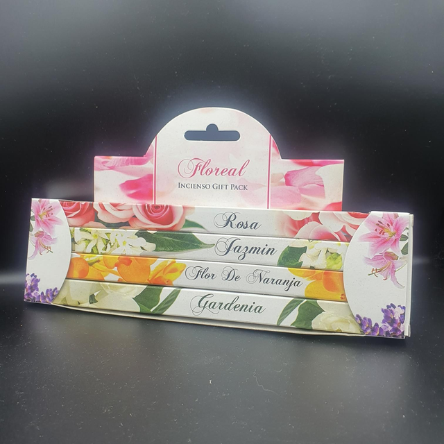 Coffret 4 Encens Floral 