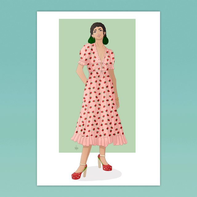 Soulbound Feli Strawberry Print