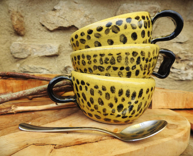 Tasses léopards