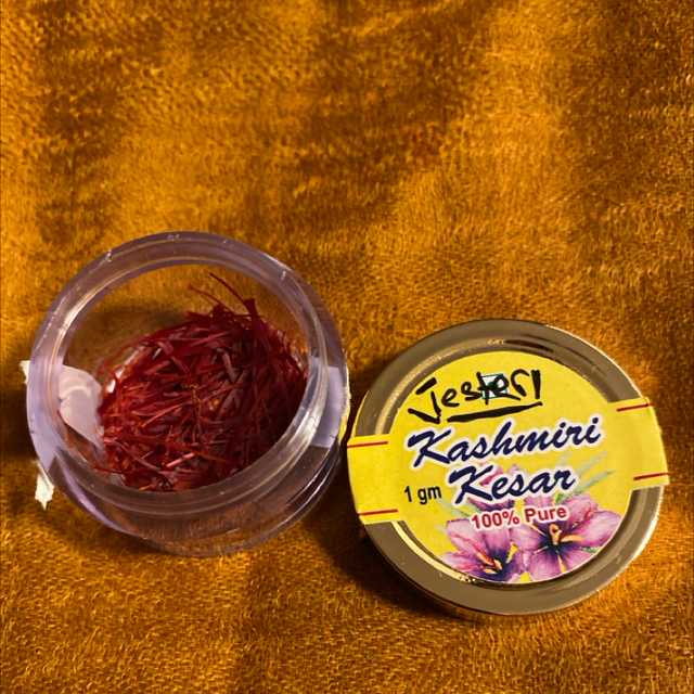 Safran aus Kaschmir, ganze Fäden 1g