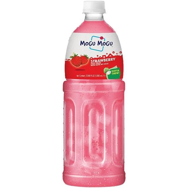 Mogu Mogu Strawberry Drink 1L