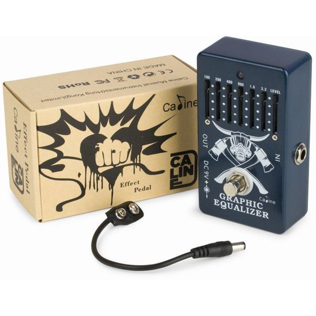 Caline CP-71 6-Band Graphic EQ guitar-effekt-pedal