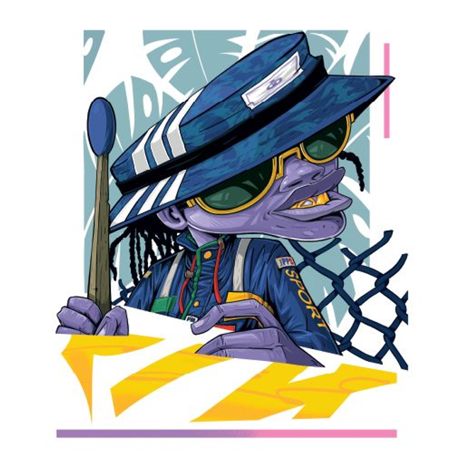 Gamo - Print - 40x50cm - 30ex - Numéroté - Signé 50,00 €