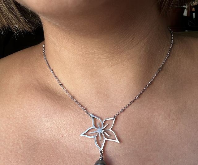 Collier Plumeria