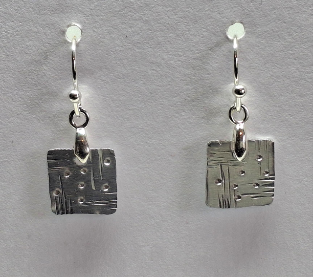 Dot &amp; Line Textured Squares