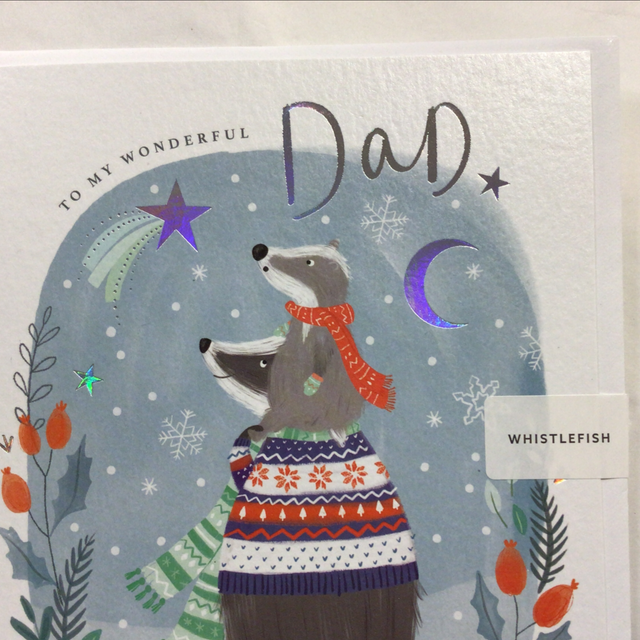Christmas Dad (Badgers) WF 