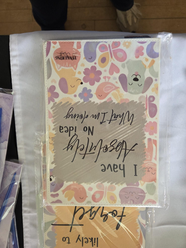 Pleather notebook
