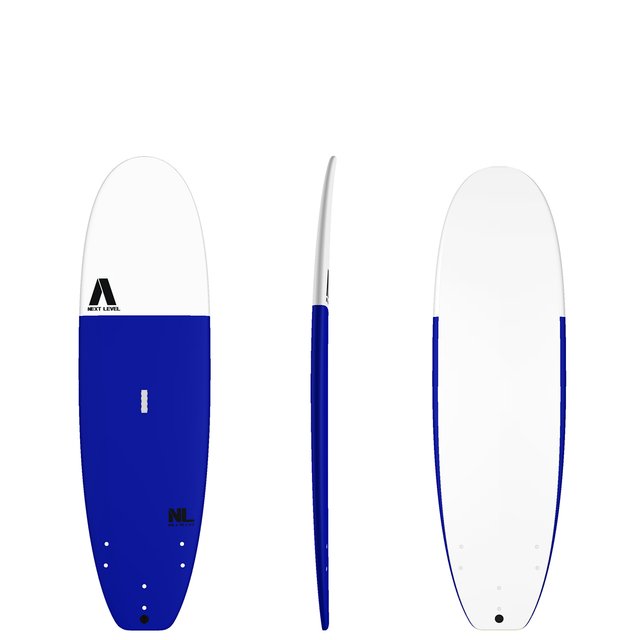 6&#039;6 NEXT LEVEL Soft Surfboard Blue