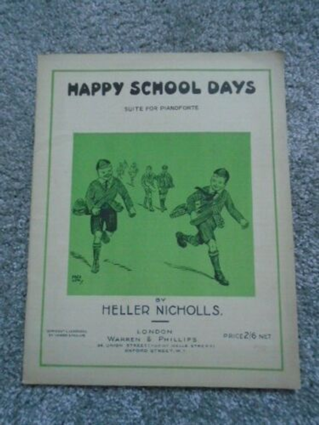 Happy School Days suite for piano by heller nicholls Sheet Music