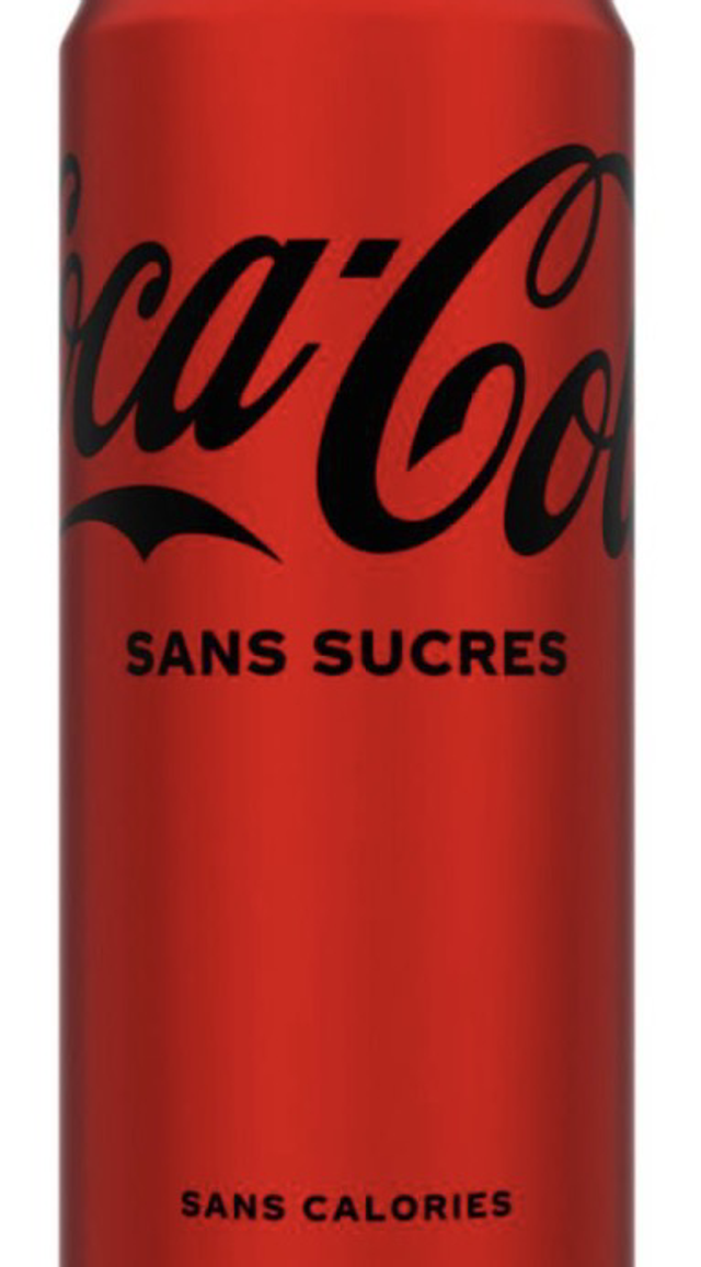 Coca Cola zéro sucres
