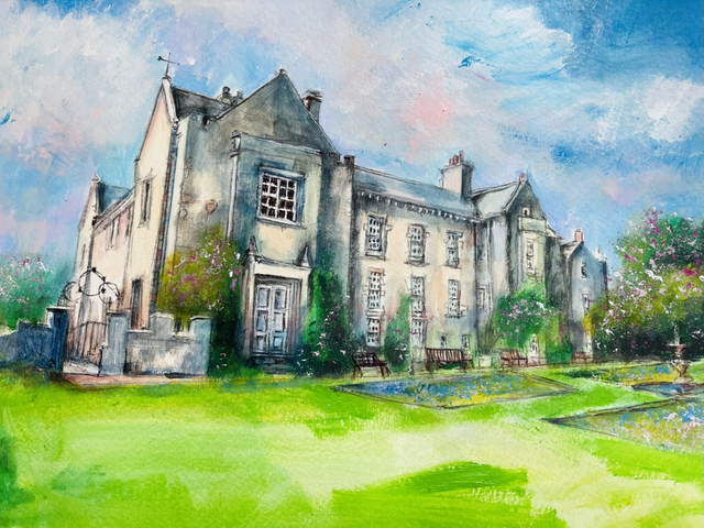 Print- Gala- Old Gala House