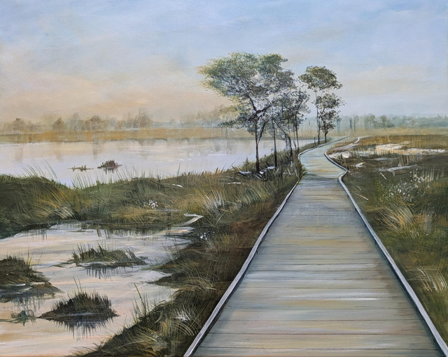 Late summer on Thursley boardwalk 