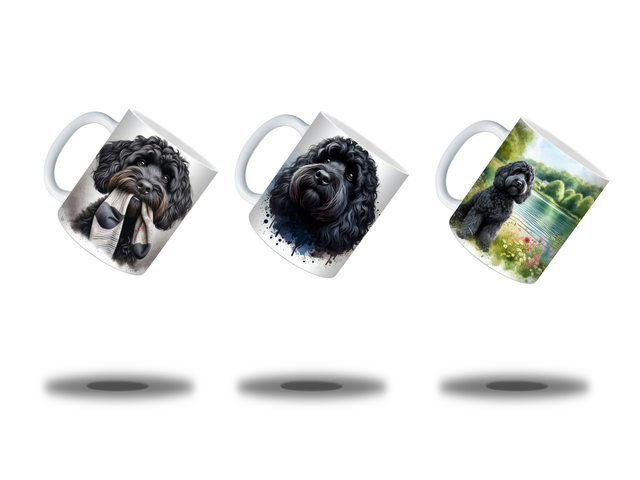 Black Cockapoo Mug 