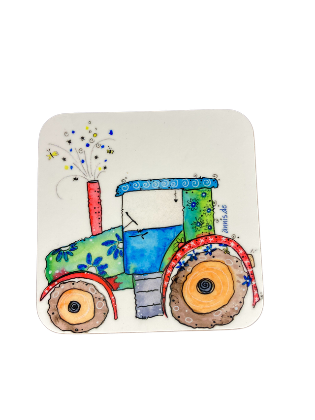 Untersetzer "Traktor"