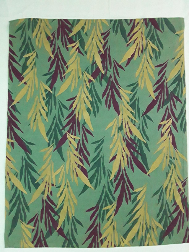 Essuie-main en lin céladon SAULE 