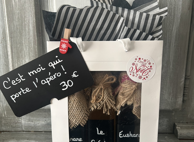 C’est moi qui porte l’apéro !