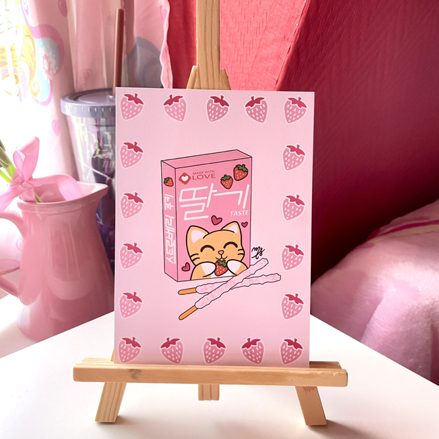 Illustration K-Food Pepero Day