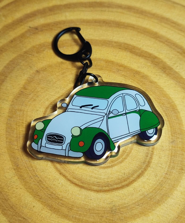2cv Dolly verte