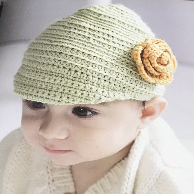 Peaked Toddler Hat - Crochet Pattern - CRD14