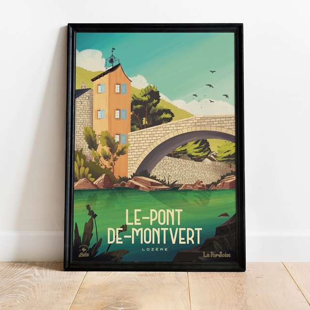 Affiche PONT-DE-MONTVERT