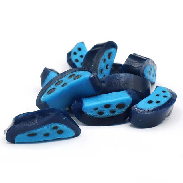 Blue Raspberry Slices