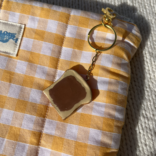 Porte-clé tartine 🍞