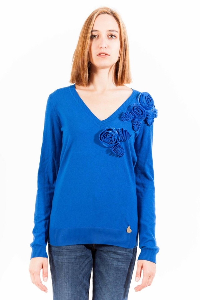 LOVE MOSCHINO MAGLIA DONNA BLU