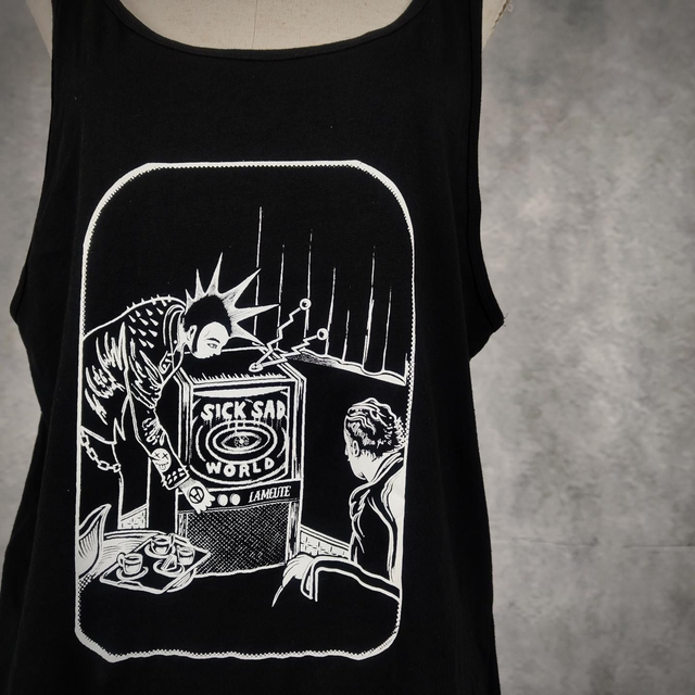 T-shirt Tank &quot;Sick Sad World&quot;
