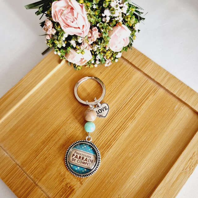 Porte Clé Parrain de compet