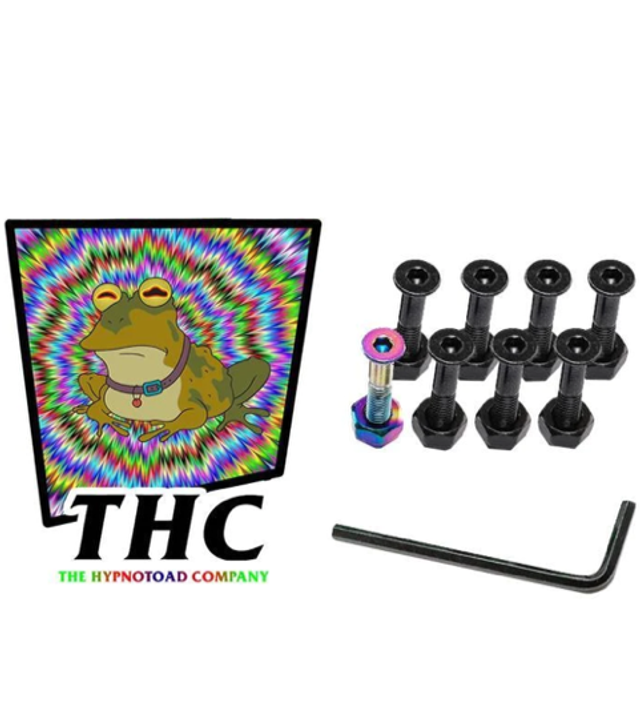 The Hardware Company THC Hypnotoad Skateboard Nuts &amp; Bolts