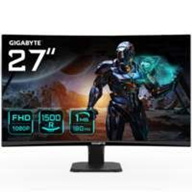 GIGABYTE 27Inch F-HD 180HZ 1MS 2 X HDMI DP