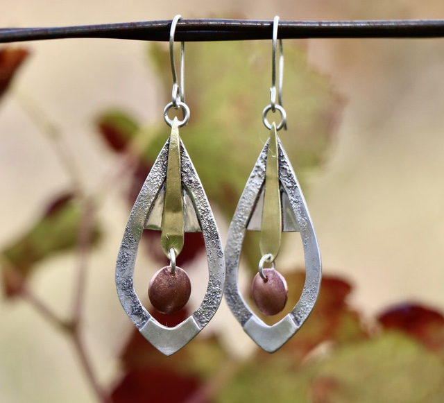 Boucles pendantes Naïor