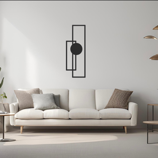 Décoration rectangulaire/ronde (72x28cm)